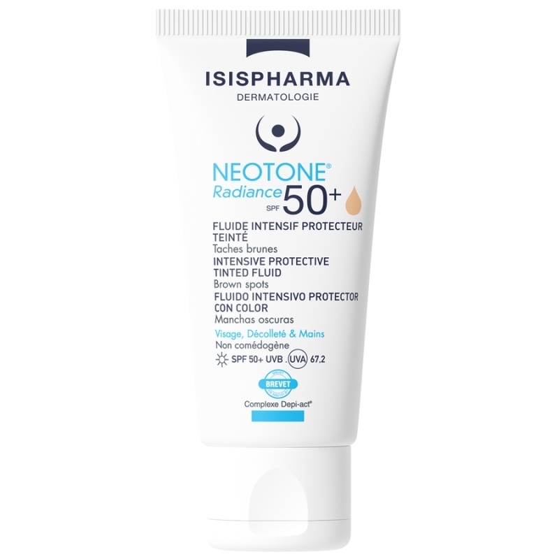 Crema depigmentanta nuantatoare SPF 50+ Light Neotone Radiance, 30 ml, Isispharma Crema depigmentanta nuantatoare SPF 50+ Light Neotone Radiance, 30 ml, Isispharma