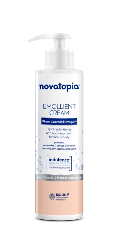 Crema emolienta pentru fata si corp, Novatopia Emollient, 150 ml, Novalou Crema emolienta pentru fata si corp, Novatopia Emollient, 150 ml, Novalou