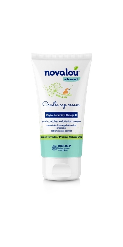 Crema exfolianta pentru crustele de lapte Cradle Cap Cream, 50 ml, Novalou Crema exfolianta pentru crustele de lapte Cradle Cap Cream, 50 ml, Novalou
