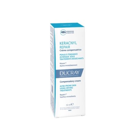 Crema hidratanta anti-imperfectiuni Keracnyl Repair, 50 ml, Ducray