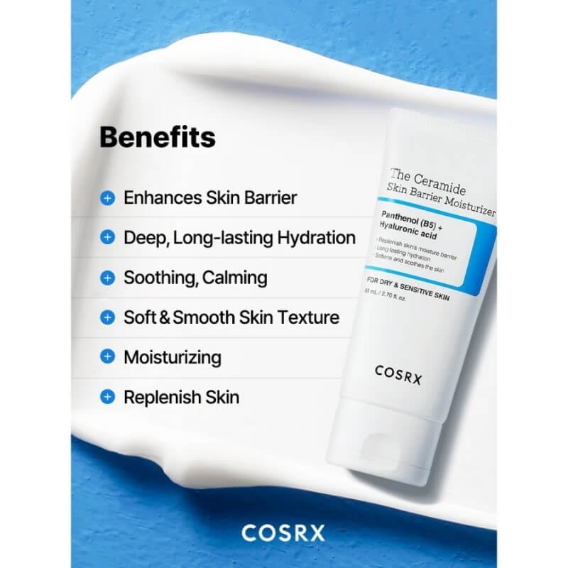Crema Hidratanta Cu Ceramide Pentru Protectia Barierei Pielii, 80 ml, Cosrx Crema Hidratanta Cu Ceramide Pentru Protectia Barierei Pielii, 80 ml, Cosrx