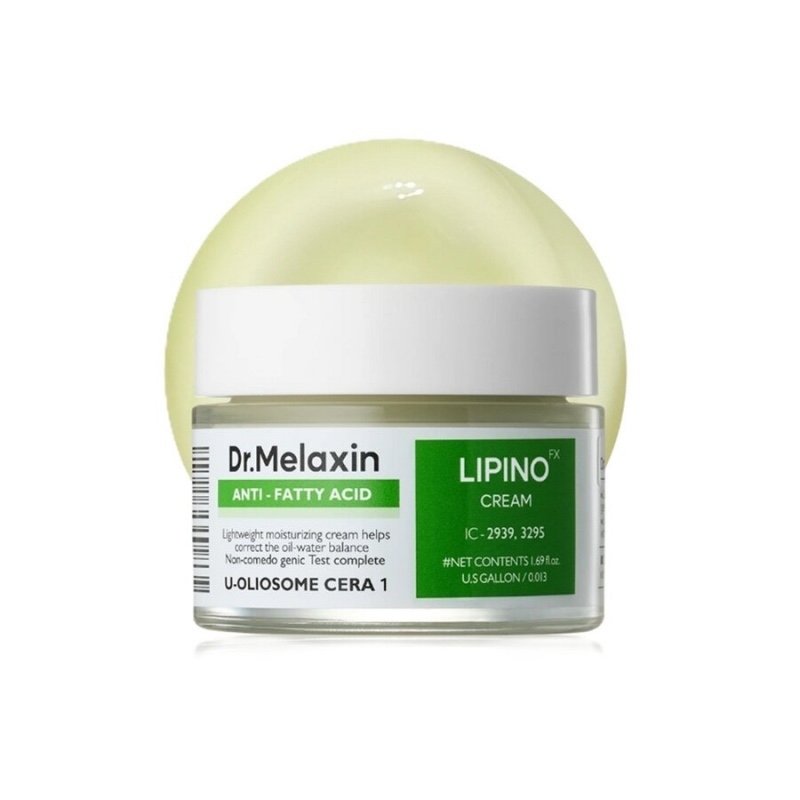 Crema Hidratanta Cu Efect De Echilibrare Pentru Ten Gras Lipino,  50 ml, Dr. Melaxin