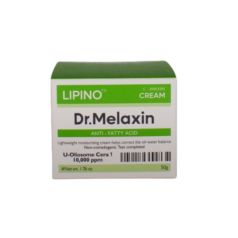 Crema Hidratanta Cu Efect De Echilibrare Pentru Ten Gras Lipino,  50 ml, Dr. Melaxin