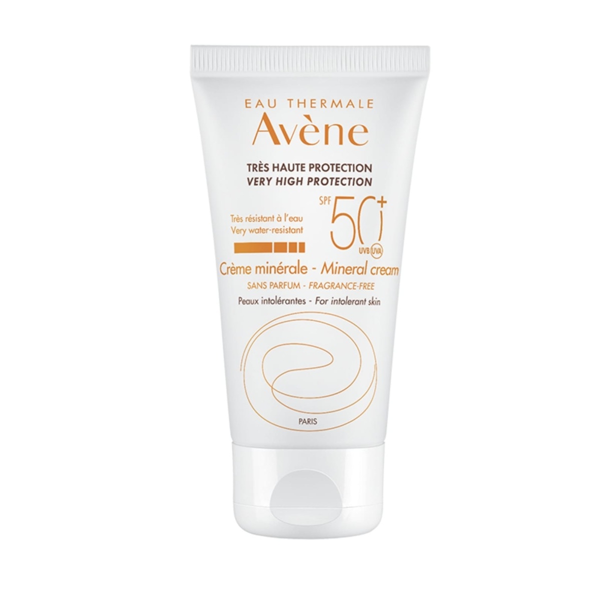 Crema minerala pentru protectie solara SPF 50+, 50 ml, Avene Crema minerala pentru protectie solara SPF 50+, 50 ml, Avene