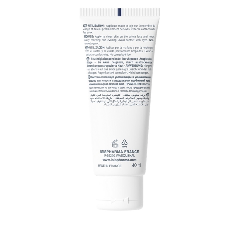 Crema pentru pielea predispusa la acnee Teen Derm Hydra, 40 ml, Isispharma Crema pentru pielea predispusa la acnee Teen Derm Hydra, 40 ml, Isispharma