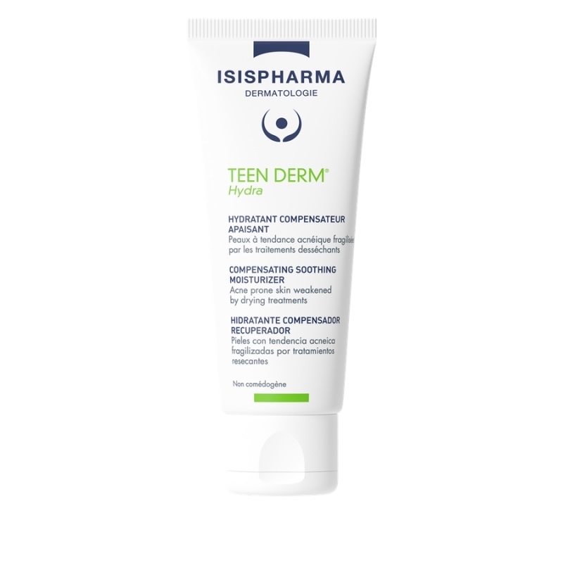 Crema pentru pielea predispusa la acnee Teen Derm Hydra, 40 ml, Isispharma Crema pentru pielea predispusa la acnee Teen Derm Hydra, 40 ml, Isispharma