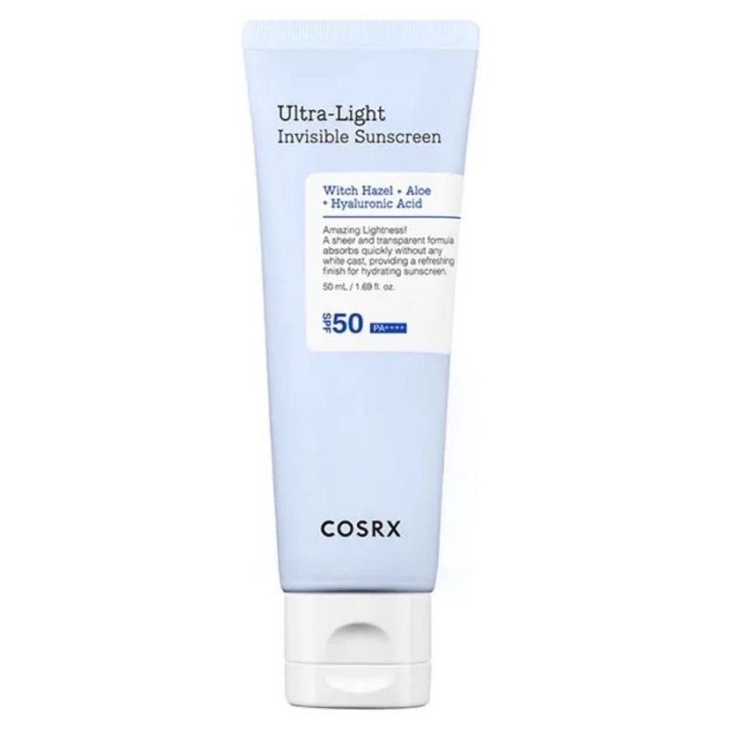 Crema Cu Protectie Solara Ultra-Light Invisible Sunscreen, Spf50 Pa++++, 50 ml, Cosrx Crema Cu Protectie Solara Ultra-Light Invisible Sunscreen, Spf50 Pa++++, 50 ml, Cosrx