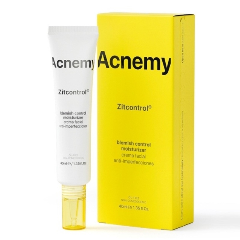 Zitcontrol Crema Pentru Ten Acneic Cu Niacinamide Si Acid Salicilic, 40 ml, Acnemy Zitcontrol Crema Pentru Ten Acneic Cu Niacinamide Si Acid Salicilic, 40 ml, Acnemy
