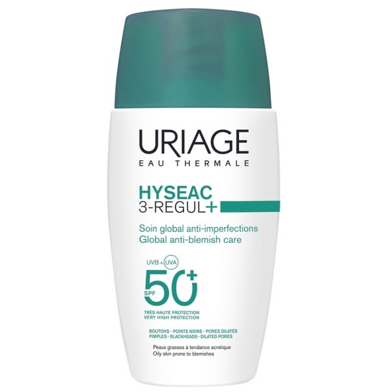 Crema SPF 50+ Hyseac 3-Regul+, 50 ml, Uriage Crema SPF 50+ Hyseac 3-Regul+, 50 ml, Uriage