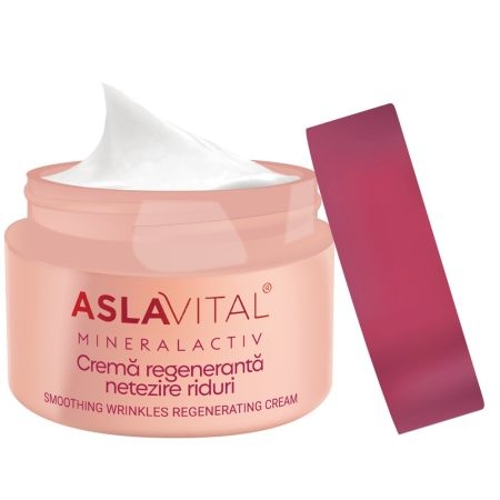 Crema regeneranta pentru netezirea ridurilor Mineralactiv, 50 ml, Aslavital Crema regeneranta pentru netezirea ridurilor Mineralactiv, 50 ml, Aslavital