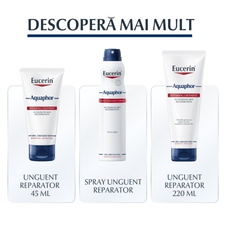 Balsam de buze reparator Aquaphor, 10 g, Eucerin Balsam de buze reparator Aquaphor, 10 g, Eucerin