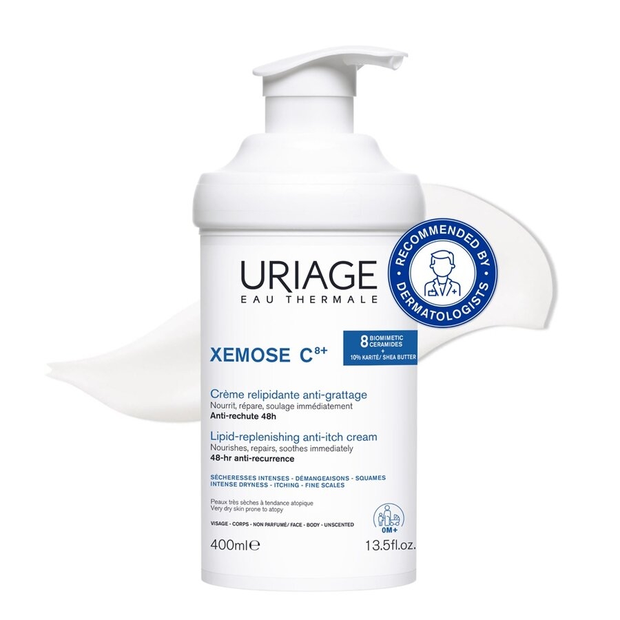 Crema relipidanta impotriva iritatiilor Xemose C8+, 400 ml, Uriage