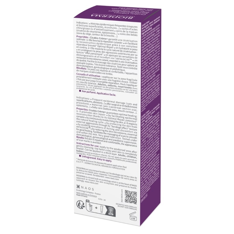 Crema reparatoare Cicabio +, 40 ml, Bioderma Crema reparatoare Cicabio +, 40 ml, Bioderma