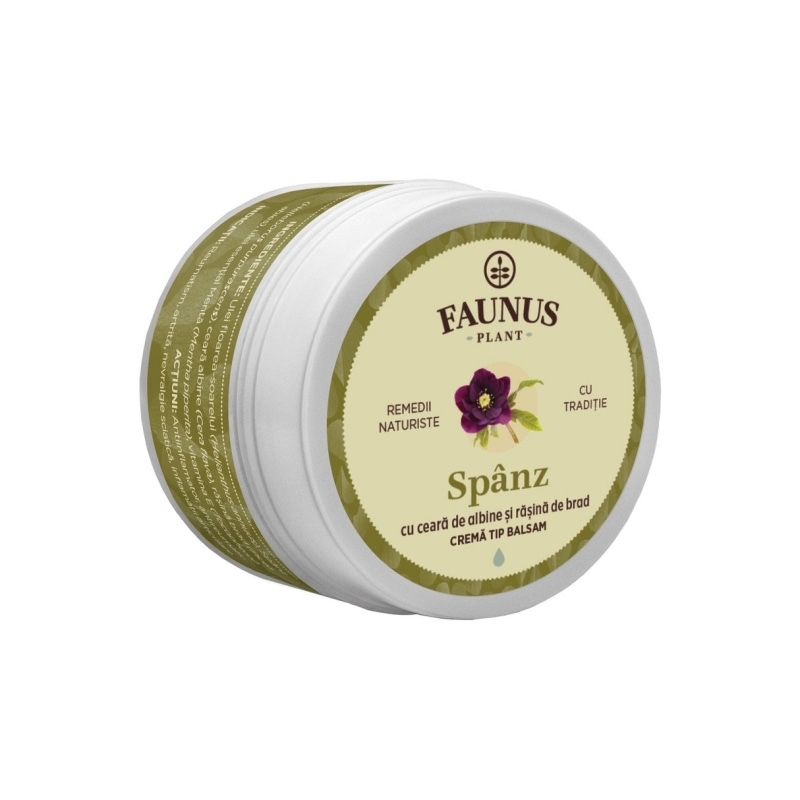 Crema tip balsam cu spanz, 50 ml, Faunus Plant Crema tip balsam cu spanz, 50 ml, Faunus Plant
