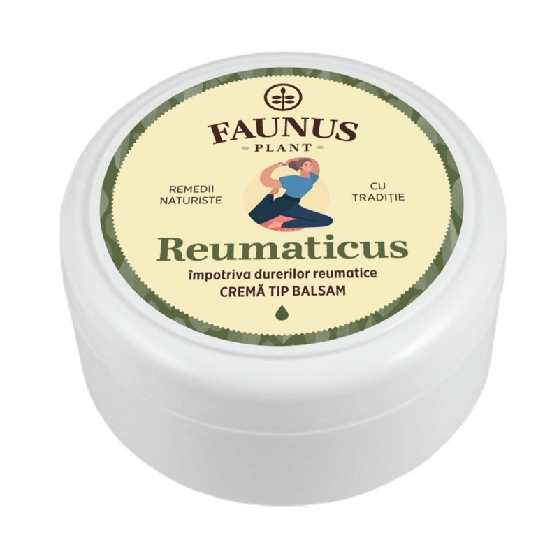 Crema tip balsam Reumaticus, 100 ml, Faunus Plant Crema tip balsam Reumaticus, 100 ml, Faunus Plant
