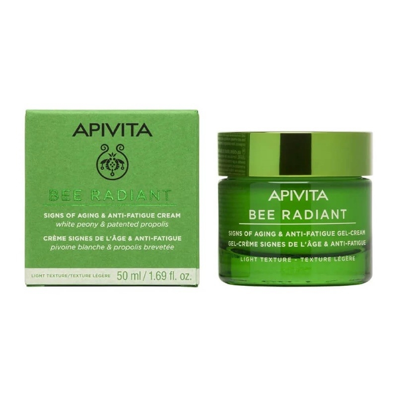 Crema lejera Bee Radiant, 50 ml, Apivita Crema lejera Bee Radiant, 50 ml, Apivita