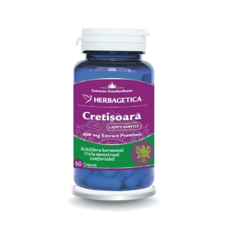 Cretisoara, 60 capsule, Herbagetica Cretisoara, 60 capsule, Herbagetica