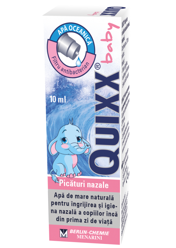 Picaturi nazale Quixx Baby, 10 ml, Berlin-Chemie Ag