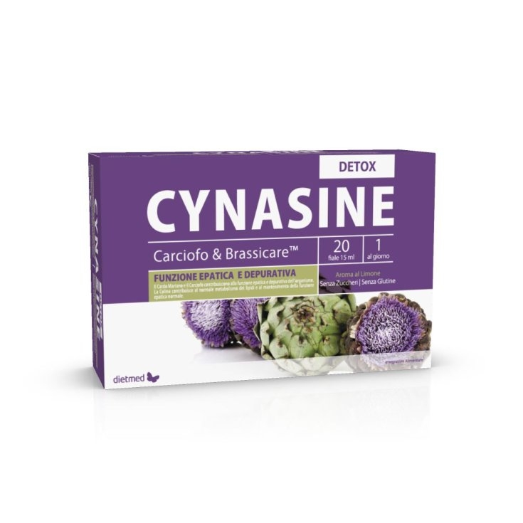 Cynasine Detox, 20 fiole buvabile, Dietmed Cynasine Detox, 20 fiole buvabile, Dietmed