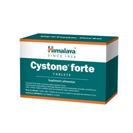 Cystone Forte, 60 comprimate filmate, Himalaya Cystone Forte, 60 comprimate filmate, Himalaya