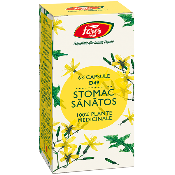 Stomac Sanatos (D49) 63caps., Fares