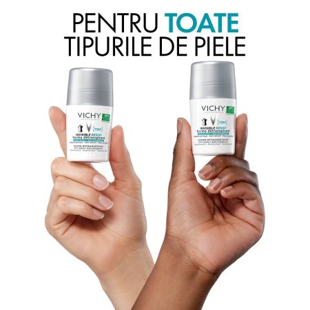 Deodorant roll-on Invisible Resist 72h, 50 ml, Vichy
