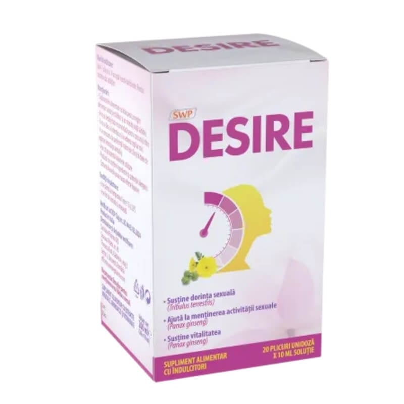 Desire, 20 plicuri x 20 ml, Sun Wave Pharma Desire, 20 plicuri x 20 ml, Sun Wave Pharma