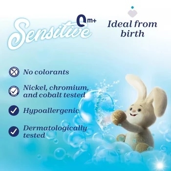 Detergent lichid hipoalergenic pentru haine, +0 luni, 1.5 l, Chicco