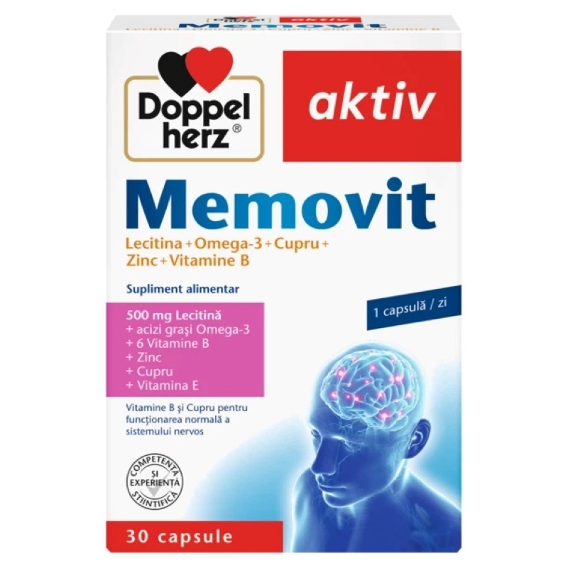 Aktiv Memovit, 30caps, Doppelherz Aktiv Memovit, 30caps, Doppelherz
