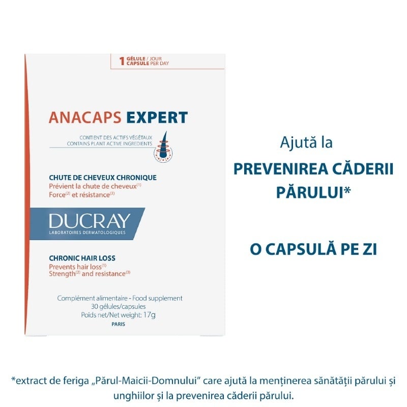 Anacaps Expert, 30 capsule, Ducray