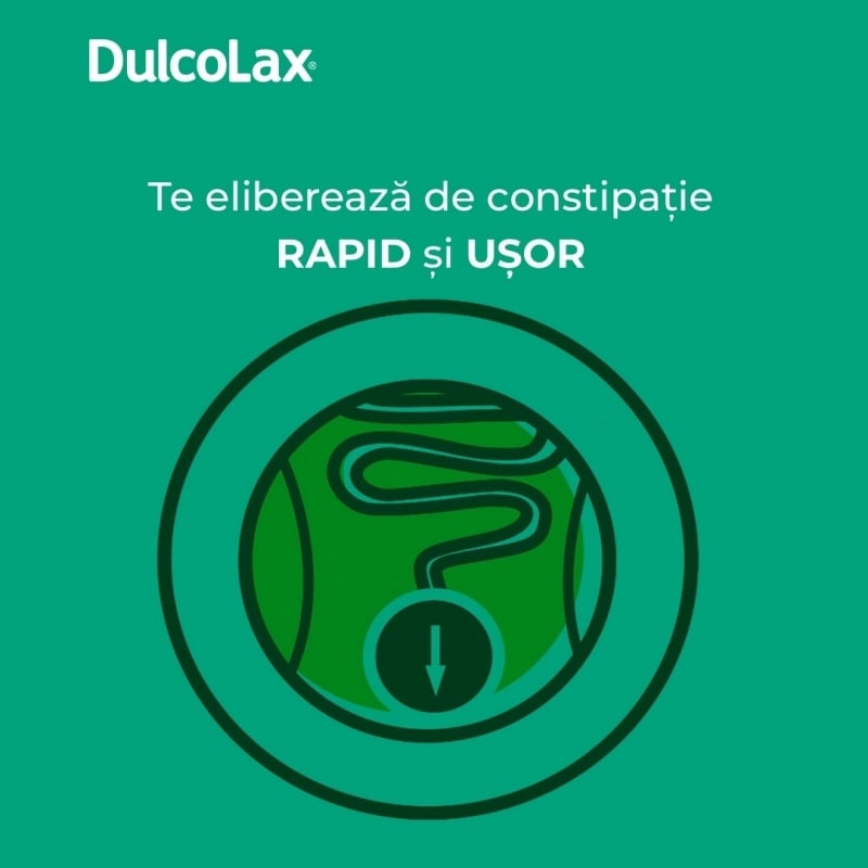 Dulcolax 10 mg, 6 supozitoare, Sanofi Dulcolax 10 mg, 6 supozitoare, Sanofi