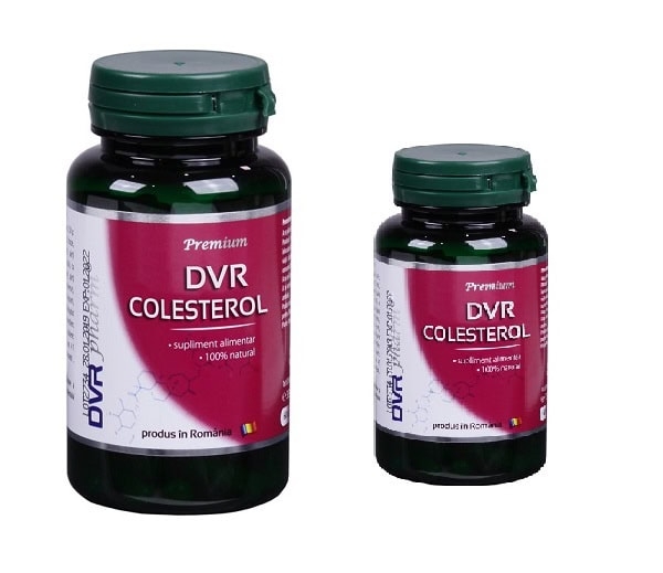 Pachet Colesterol, 60 + 30 capsule, DVR Pharm Pachet Colesterol, 60 + 30 capsule, DVR Pharm
