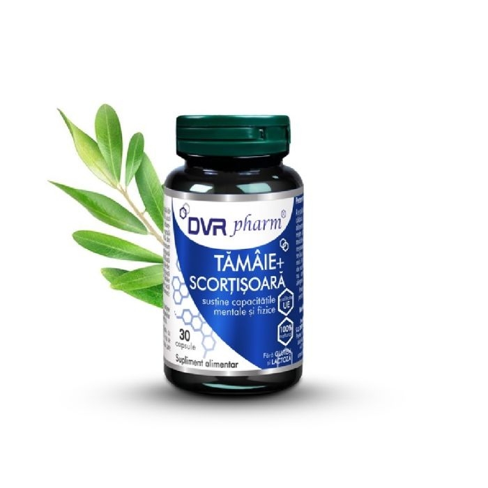 Tamaie + scortisoara, 30 capsule, DVR Pharm Tamaie + scortisoara, 30 capsule, DVR Pharm