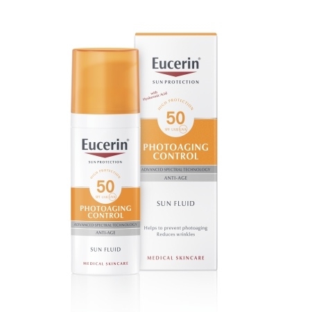 Emulsie pentru fata SPF 50+ Sun Protection Photoaging Control, 50 ml, Eucerin Emulsie pentru fata SPF 50+ Sun Protection Photoaging Control, 50 ml, Eucerin