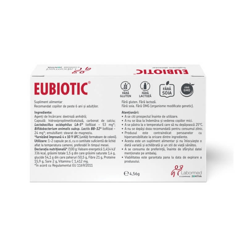 Eubiotic, 20 capsule, Labormed Eubiotic, 20 capsule, Labormed