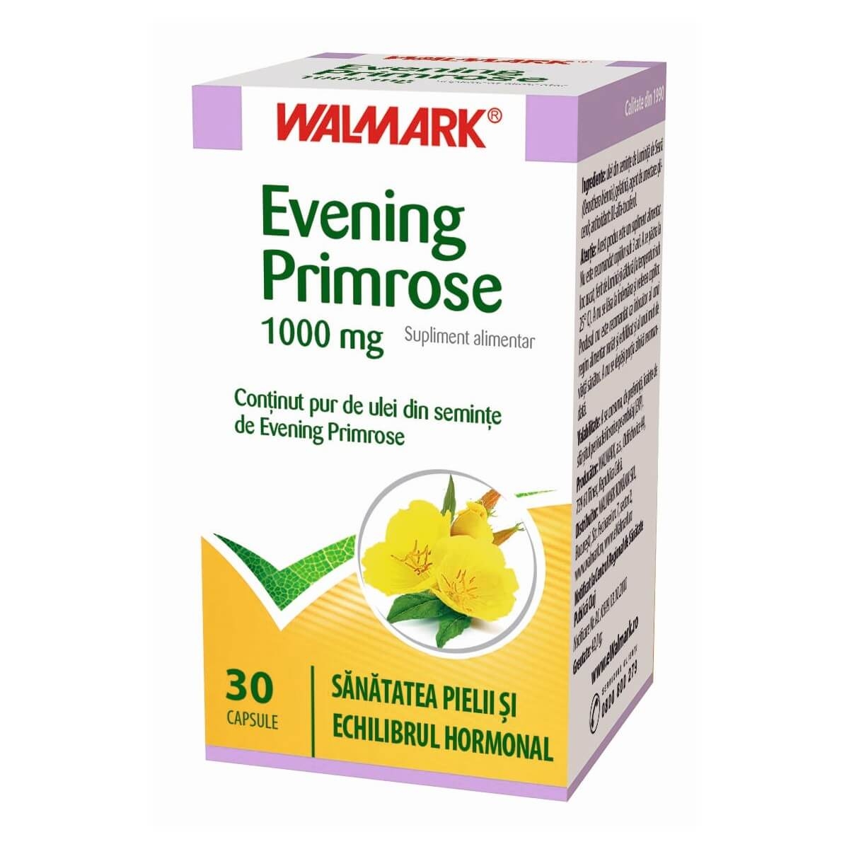 Evening Primrose 1000mg, 30 tablete, Walmark Evening Primrose 1000mg, 30 tablete, Walmark