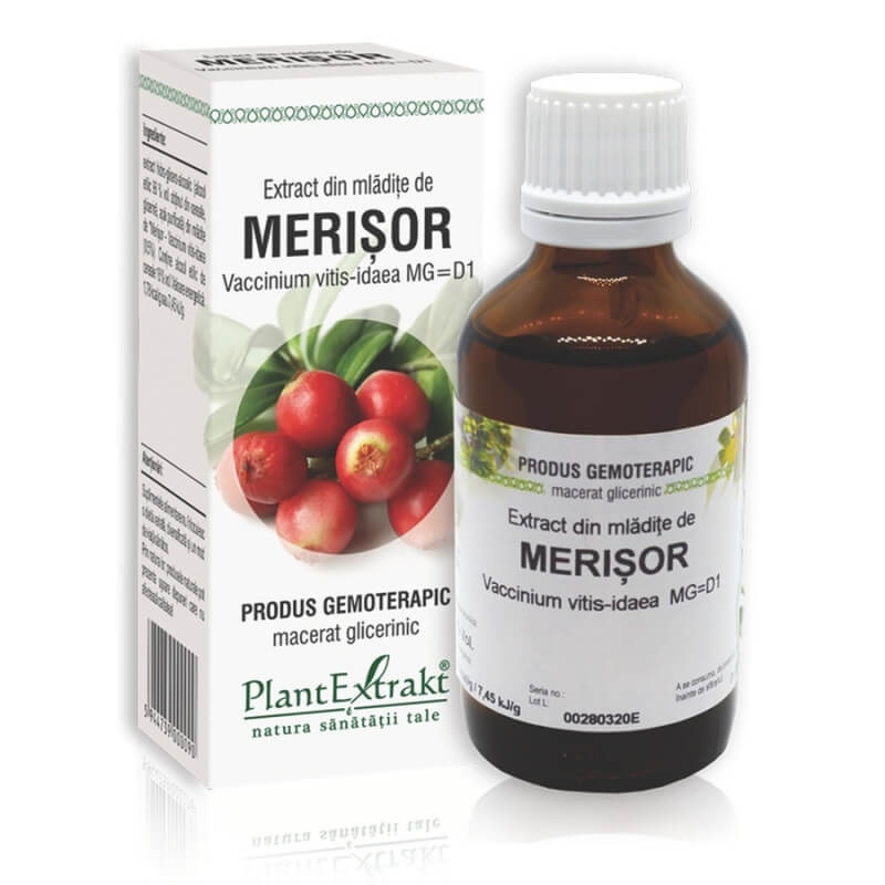 Extract din mladite de Merisor, 50 ml, PlantExtrakt Extract din mladite de Merisor, 50 ml, PlantExtrakt