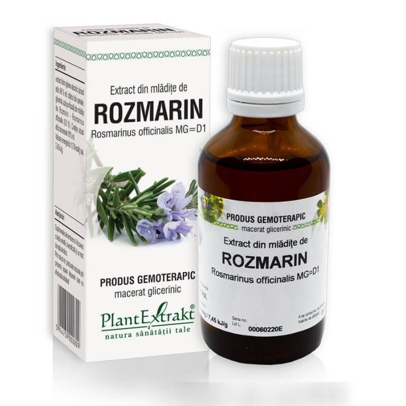 Extract din mladite de Rozmarin, 50 ml, PlantExtrakt Extract din mladite de Rozmarin, 50 ml, PlantExtrakt