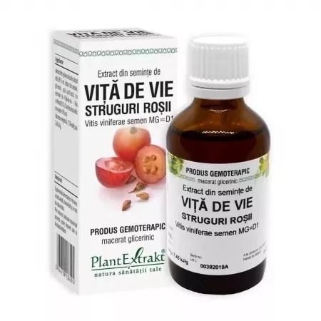 Extract din seminte de Vita de Vie, 50 ml, PlantExtrakt