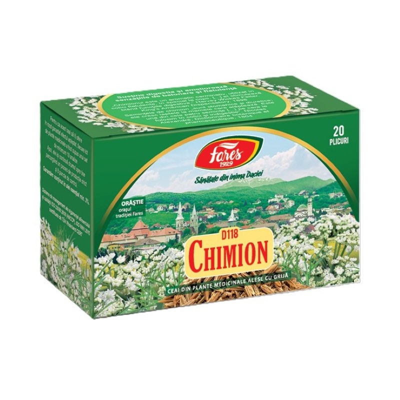 Ceai chimion fructe, 20plicuri, Fares Ceai chimion fructe, 20plicuri, Fares