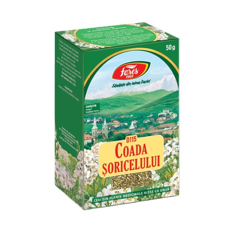 Ceai coada soricelului, 50g, Fares Ceai coada soricelului, 50g, Fares