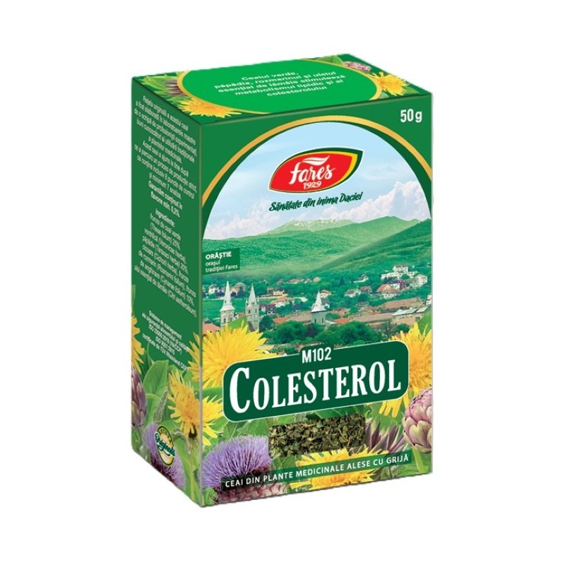 Ceai colesterol, 50g, Fares Ceai colesterol, 50g, Fares