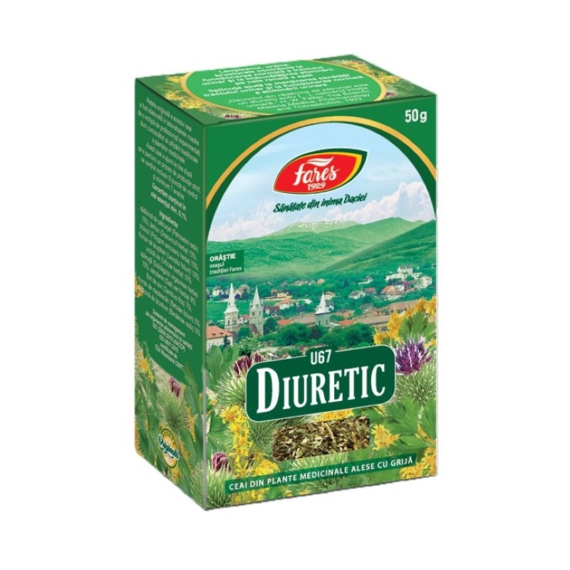 Ceai Diuretic, 50g, Fares Ceai Diuretic, 50g, Fares