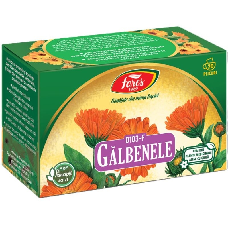 Ceai galbenele, 20plicuri, Fares Ceai galbenele, 20plicuri, Fares