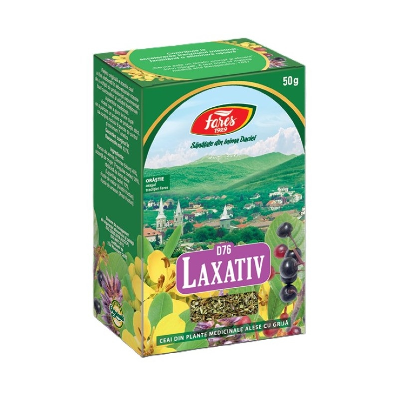 Ceai laxativ, 50g, Fares Ceai laxativ, 50g, Fares