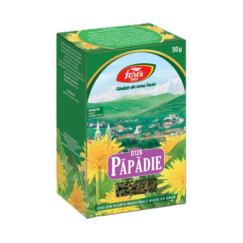 Ceai papadie 50g, Fares Ceai papadie 50g, Fares