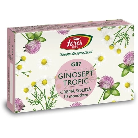 Ginosept Trofic crema solida 10monodoze, Fares Ginosept Trofic crema solida 10monodoze, Fares