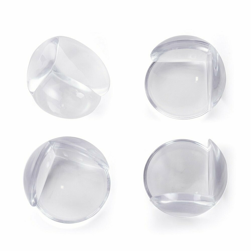 Feedo - Set protectii pentru colturi ascutite, Usor de instalat, 3.6 x 3.6 x 2.7 cm, 4 bucati, Transparent Feedo - Set protectii pentru colturi ascutite, Usor de instalat, 3.6 x 3.6 x 2.7 cm, 4 bucati, Transparent