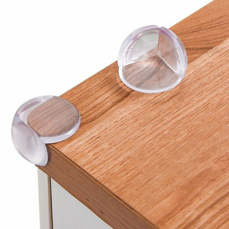 Feedo - Set protectii pentru colturi ascutite, Usor de instalat, 3.6 x 3.6 x 2.7 cm, 4 bucati, Transparent Feedo - Set protectii pentru colturi ascutite, Usor de instalat, 3.6 x 3.6 x 2.7 cm, 4 bucati, Transparent