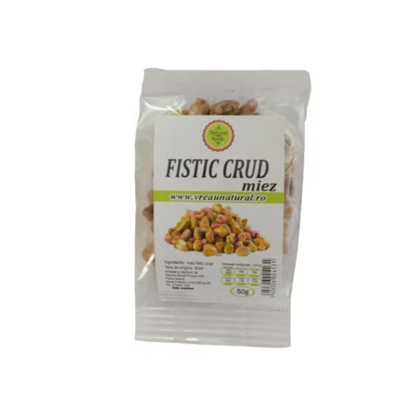 Fistic miez crud, 50 g, Natural Seeds Fistic miez crud, 50 g, Natural Seeds